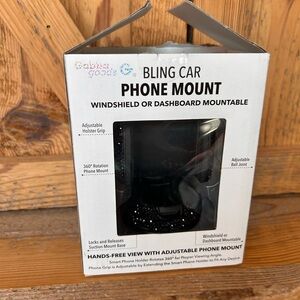 Bling phone car mount